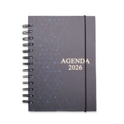 AGENDA DIÁRIA 2026 WIRE-O SPX-15335 NA COR AZUL