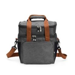 BOLSA TÉRMICA DUPLA 15L SPX-08287-CIN NA COR CINZA