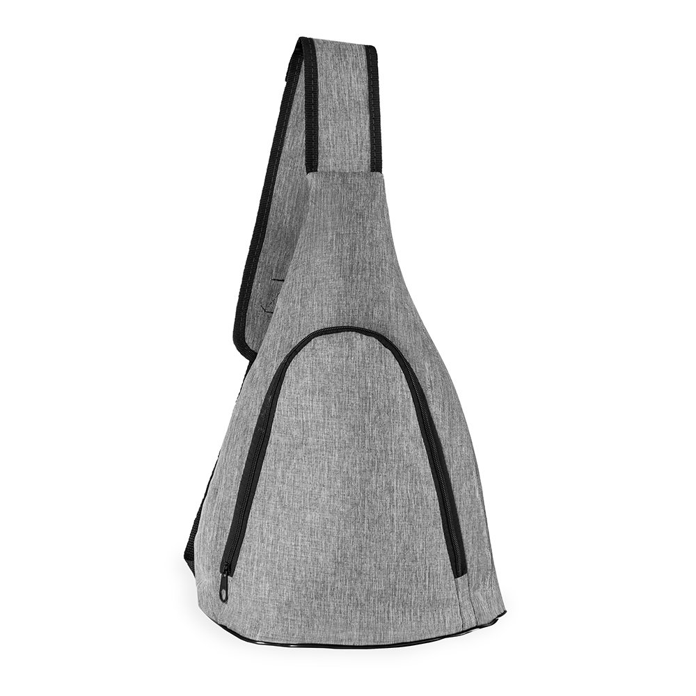 BOLSA TRANSVERSAL POLIÉSTER 12 LITROS SPX-15378 NA COR CINZA