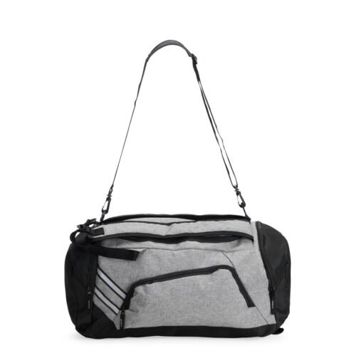 Bolsa Personalizada De Viagem Poliéster 32 Litros na cor cinza