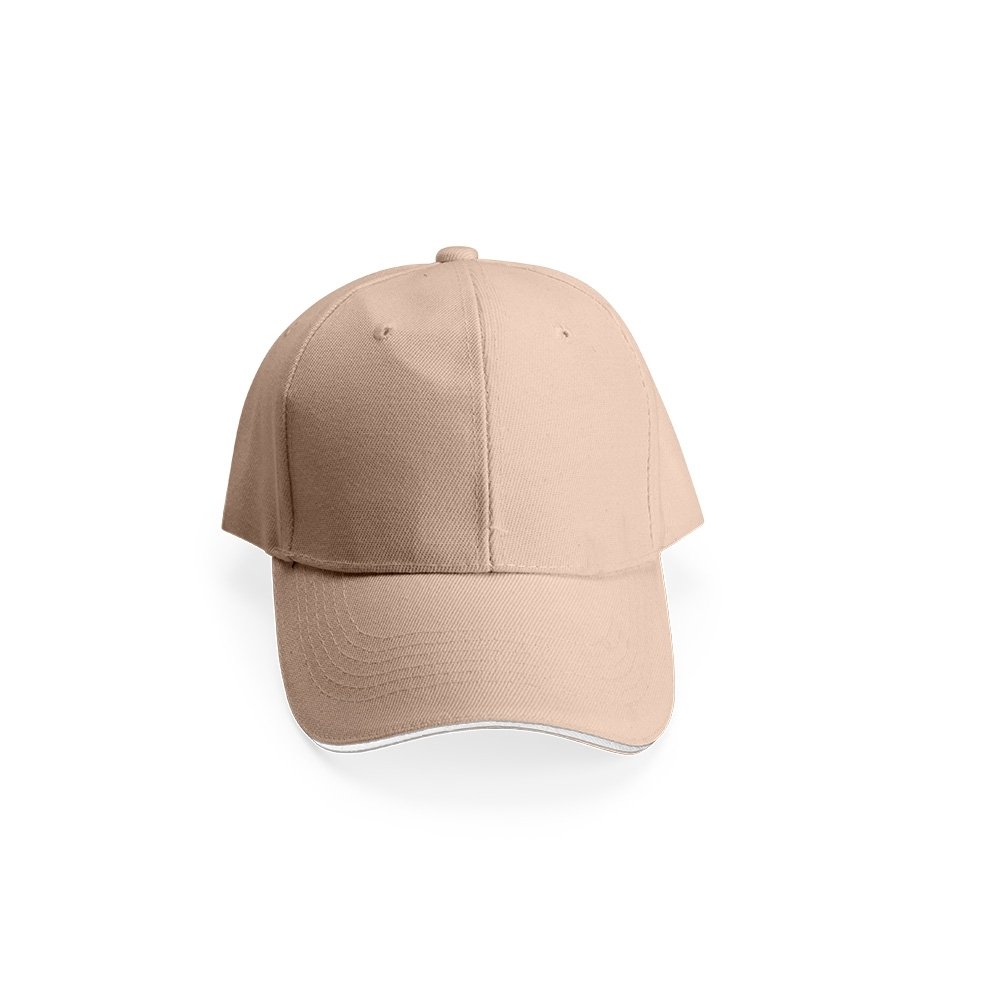 BONÉ POLIÉSTER ABA CURVA SPX-18987 NA COR BEGE