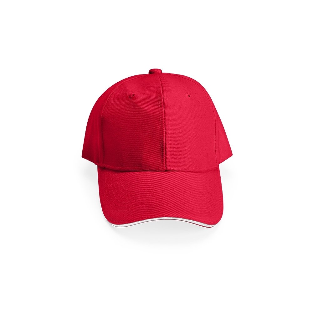 BONÉ POLIÉSTER ABA CURVA SPX-18987 NA COR VERMELHO