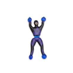 KIT 2 BONECOS NINJA QUE GRUDA NA PAREDE SPX-P$BRINQ79 NA COR AMARELO