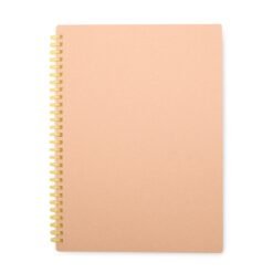 CADERNO KRAFT SPX-09066 NA COR AMARELO