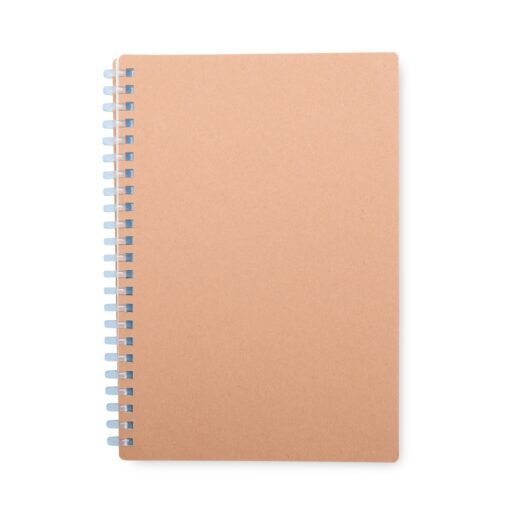 Caderno Personalizado Para Empresas Kraft na cor azul