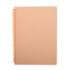 CADERNO KRAFT SPX-09066-LAR NA COR LARANJA