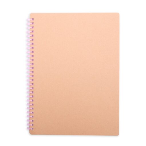 Caderno Com Logo Kraft na cor roxo