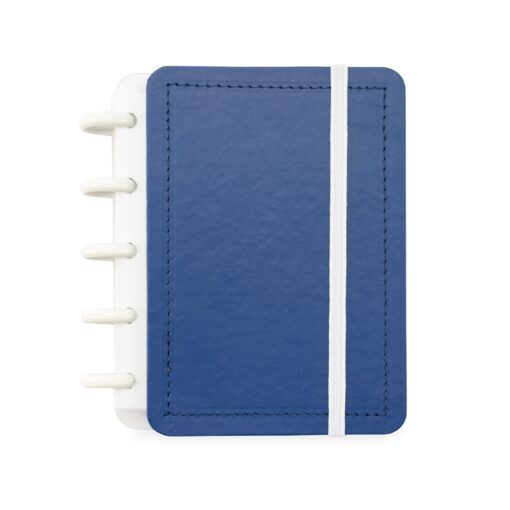 Caderno Personalizado De Disco Percalux na cor azul