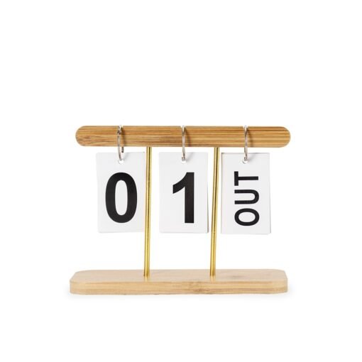 Calendário Personalizado Bambu - Madeira | Brindes Brasil