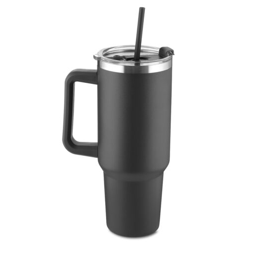 Caneca Personalizada Térmica 1,3L na cor preto