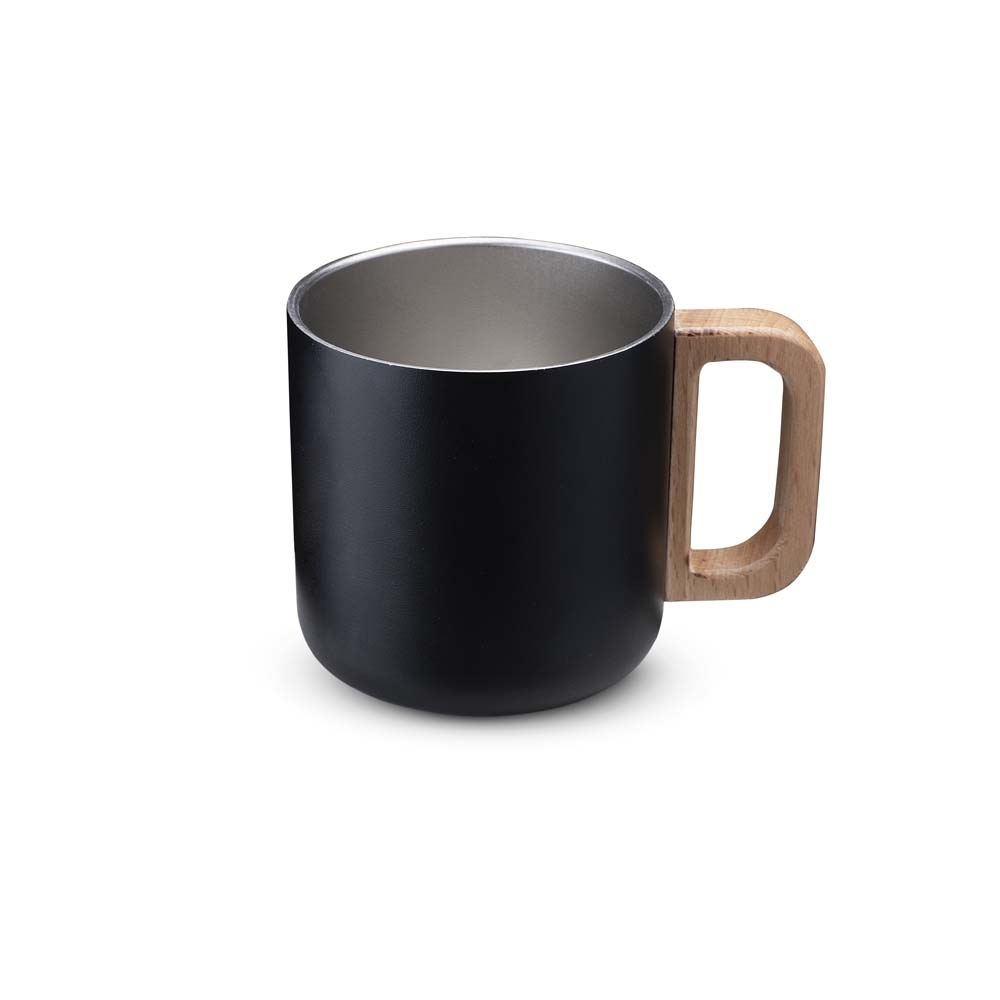 Caneca Térmica 400ml para Empresas | Americana – Preto