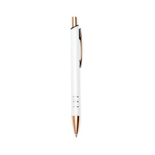 Caneta Personalizada Metálica - Branco/Cobre SPX-08161C-BCO/COB