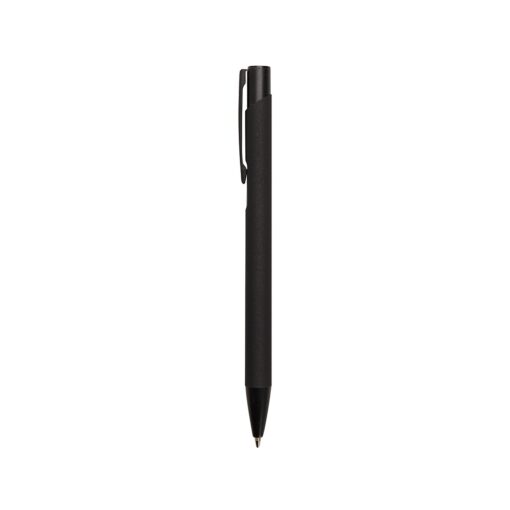 Caneta Com Logo Metal na cor preto