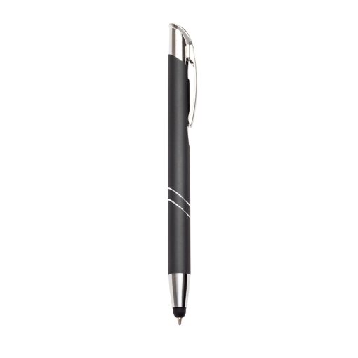 Caneta Personalizada Metálica - Preto/Prata SPX-08159T-PRE/PRA