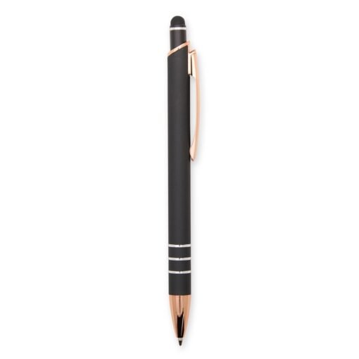 CANETA DE METAL TOUCH SPX-08161TB-PRE/COB NA COR PRETO