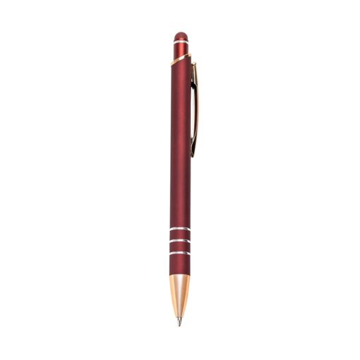 Caneta Personalizada Metálica - Vermelho/Cobre SPX-08161TB-VIN/COB