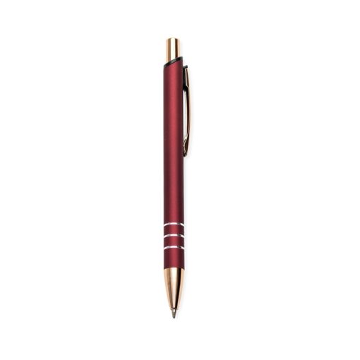 Caneta Personalizada Metálica - Vermelho/Cobre SPX-08161C-VIN/COB