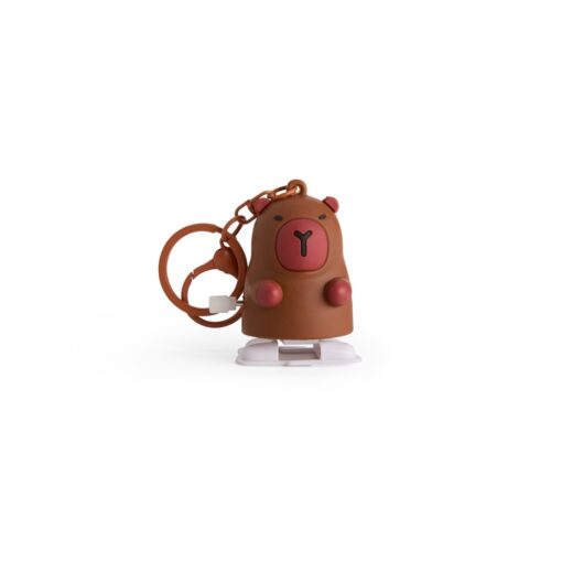 Chaveiro Personalizado Plástico Capivara na cor colorido