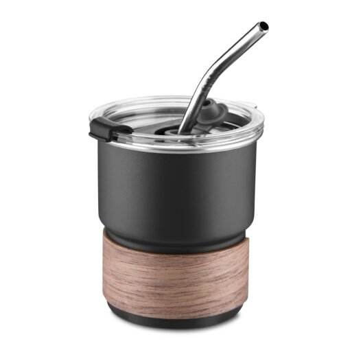 Copo Para Brindes Inox 250Ml na cor preto