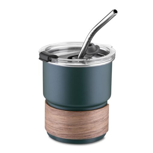 Copo Promocional Inox 250Ml na cor verde