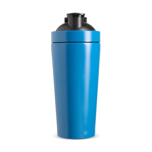 Coqueteleira Personalizado Inox 900Ml - Azul