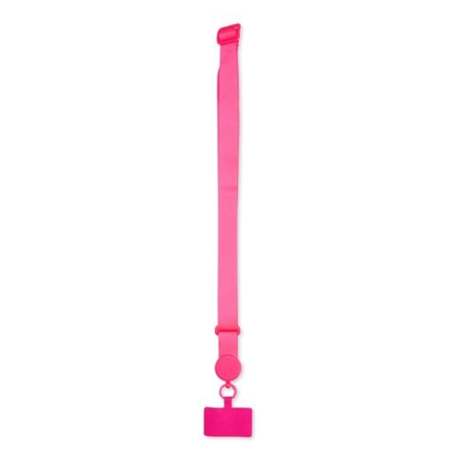 Cordão Para Celular Poliéster Promocional em São Paulo – Rosa