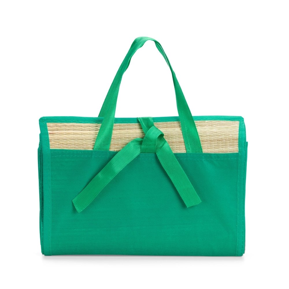 ESTEIRA PALHA SINTÉTICA SPX-08321B NA COR VERDE