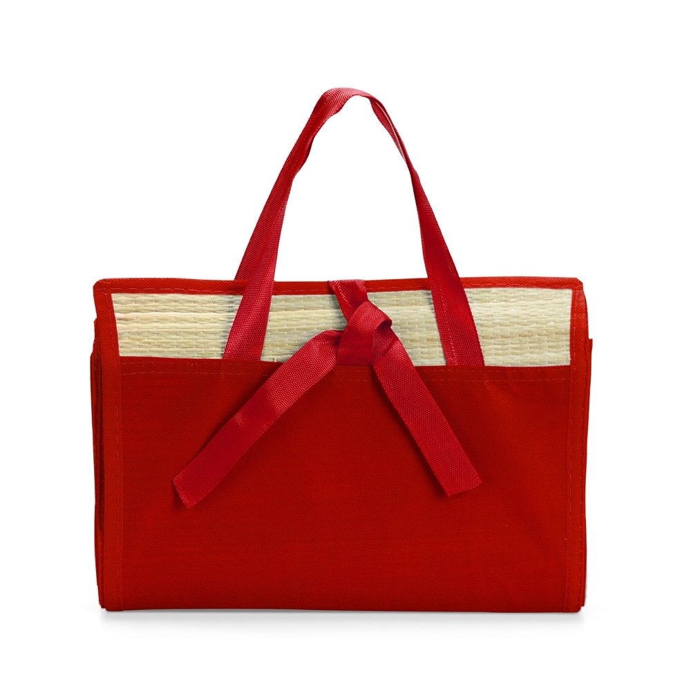 ESTEIRA PALHA SINTÉTICA SPX-08321B NA COR VERMELHO