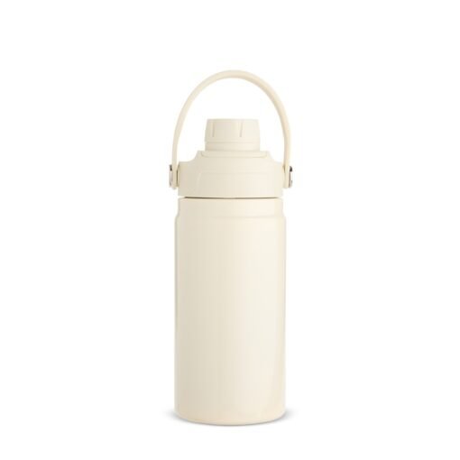 GARRAFA TÉRMICA 400ML SPX-19002-CRE NA COR BRANCO