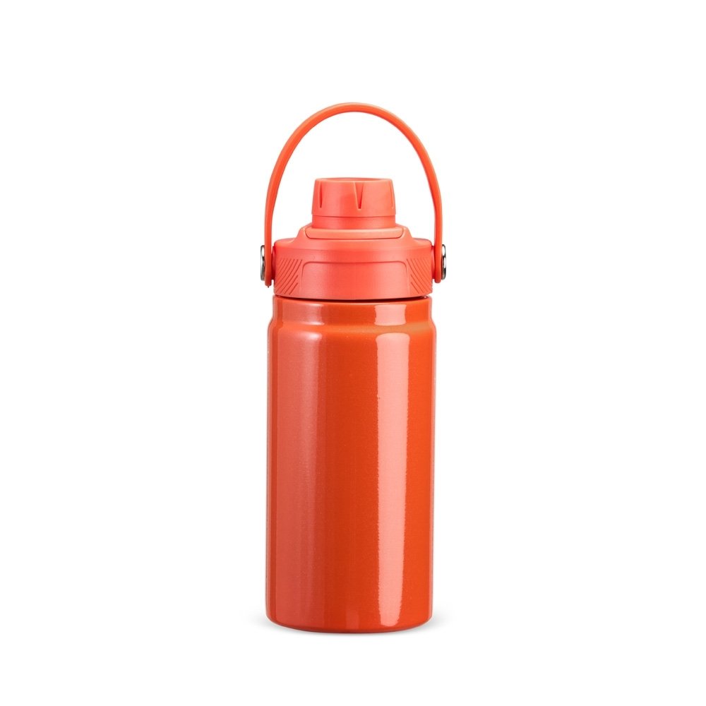 GARRAFA TÉRMICA 400ML SPX-19002 NA COR LARANJA