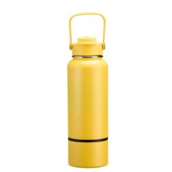 GARRAFA TÉRMICA 800ML SPX-19014 NA COR AMARELO