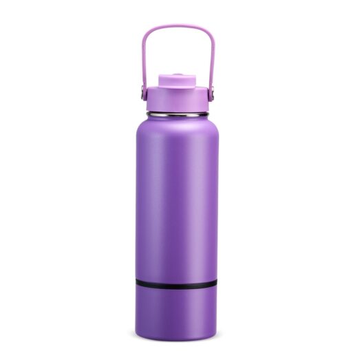 Garrafa Personalizada Inox 800Ml - Roxo | Brindes Brasil