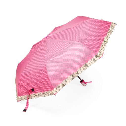 Guarda-Chuva Promocional Automático na cor rosa