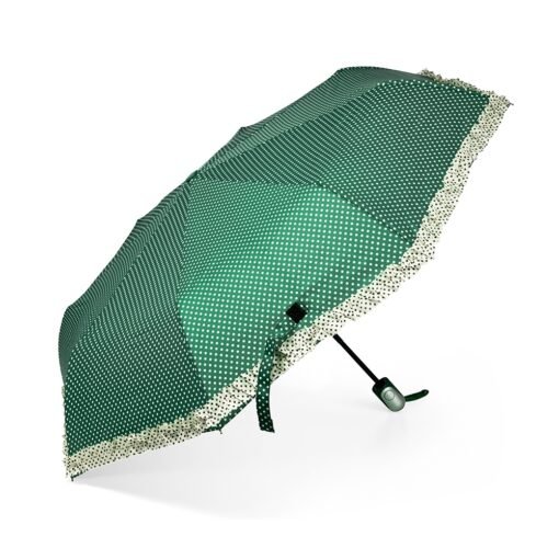Guarda-Chuva Com Logo Bolinha na cor verde