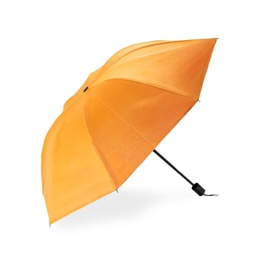Guarda-Chuva Para Brindes Manual na cor laranja