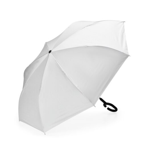 Guarda-Chuva Para Brindes Invertido na cor branco