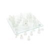 JOGO DE XADREZ DE VIDRO SPX-P$01425-TRA NA COR TRANSPARENTE