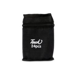 KIT CANETAS MARCADORAS PONTAS DUPLAS 24 CORES SPX-08329-24 NA COR PRETO