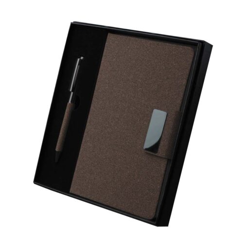 Kit Personalizado Executivo 2 Peças na cor marrom