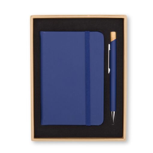 Kit Executivo Personalizado Metálica - Azul SPX-19029-AZU
