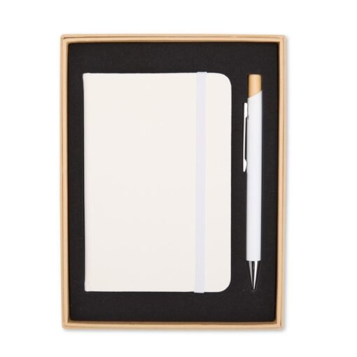 Kit Executivo Personalizado Metálica - Branco SPX-19029-BCO