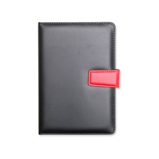 Kit Executivo Personalizado Couro Sintético - Vermelho SPX-19013-PRE/VM