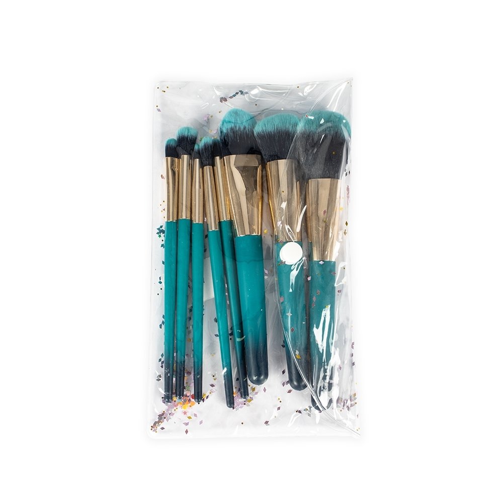 KIT PINCEL 8 PEÇAS SPX-P@15331 NA COR VERDE