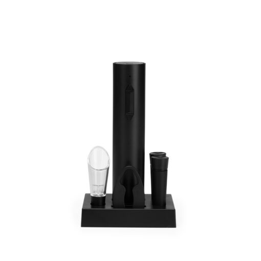 Kit Vinho Personalizado Plástica - Preto | Brindes Brasil