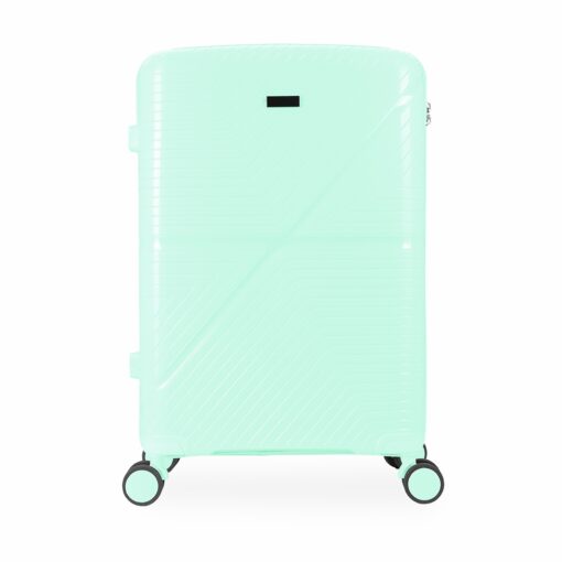 Mala Com Logo De Viagem 67L na cor verde