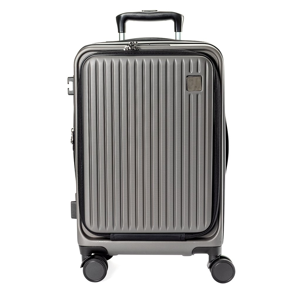 MALA DE VIAGEM ABS 33 LITROS SPX-08216PB NA COR CINZA