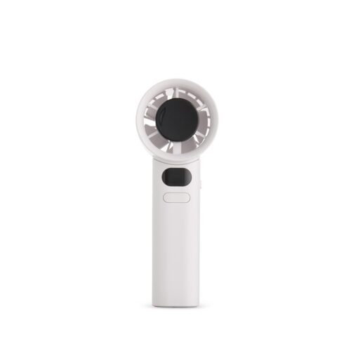 Mini Ventilador Recarregável | Produto Promocional na cor branco