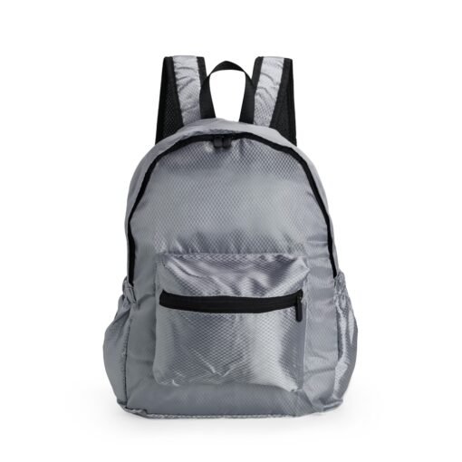 MOCHILA DOBRÁVEL POLIÉSTER 18L SPX-19041-CIN NA COR CINZA