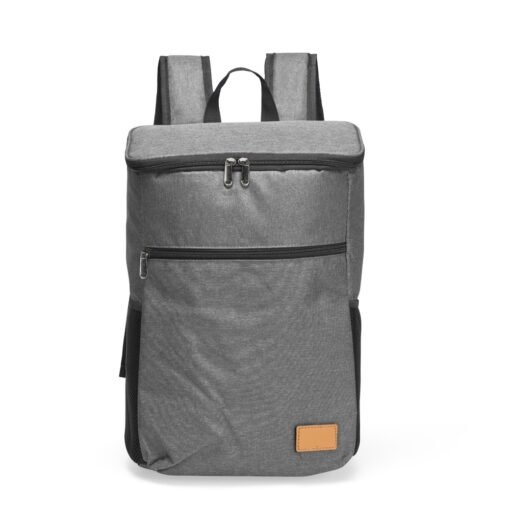 Mochila Para Brindes Térmica 18L na cor cinza