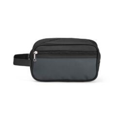 NÉCESSAIRE COURO SINTÉTICO SPX-19022 NA COR PRETO